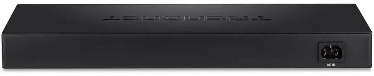 Alt view image 5 of 7 - TRENDnet 24-Port Unmanaged Gigabit 10/100/1000 Mbps GREENnet Switch, 24 x Gigabit RJ-45 Ports, 48 Gbps Switch Fabric, Fanless, Metal Housing, Rack Mountable, Lifetime Protection, Black, TEG-S24G