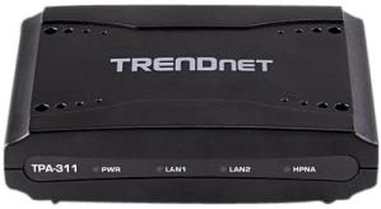 Alt view image 2 of 2 - TRENDnet TPA-311 Mid-Band Coaxial Network Adapter Up to 256Mbps (PHY Rate) Up to 193Mbps (Throughput)