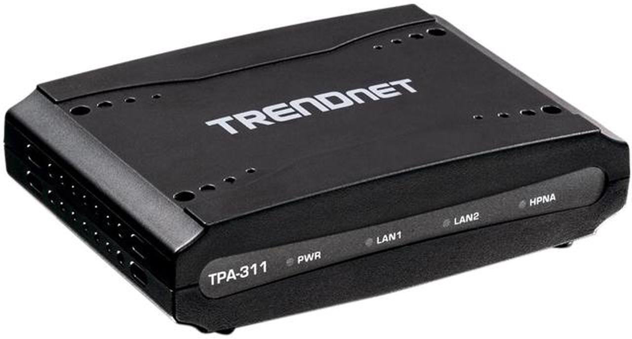 Main image of TRENDnet TPA-311 Mid-Band Coaxial Network Adapter Up to 256Mbps (PHY Rate) Up to 193Mbps (Throughput)