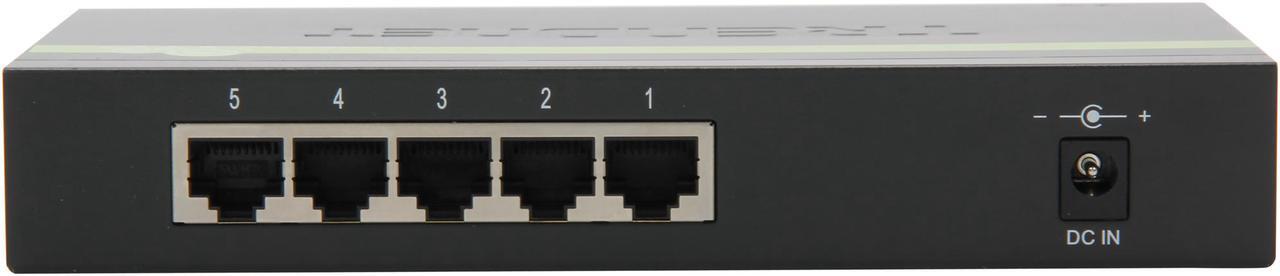 Alt view image 4 of 5 - TRENDnet TEG-S50G Unmanaged Gigabit GREENnet Switch