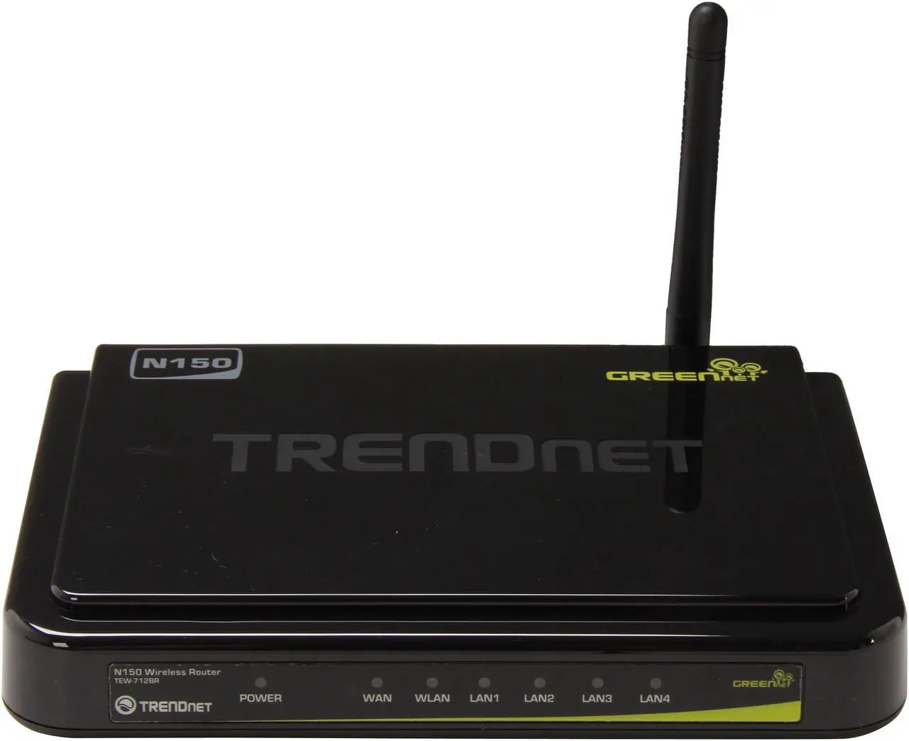 Alt view image 3 of 5 - TRENDnet TEW-712BR N150 Wireless Router IEEE 802.3/3u, IEEE 802.11b/g/n