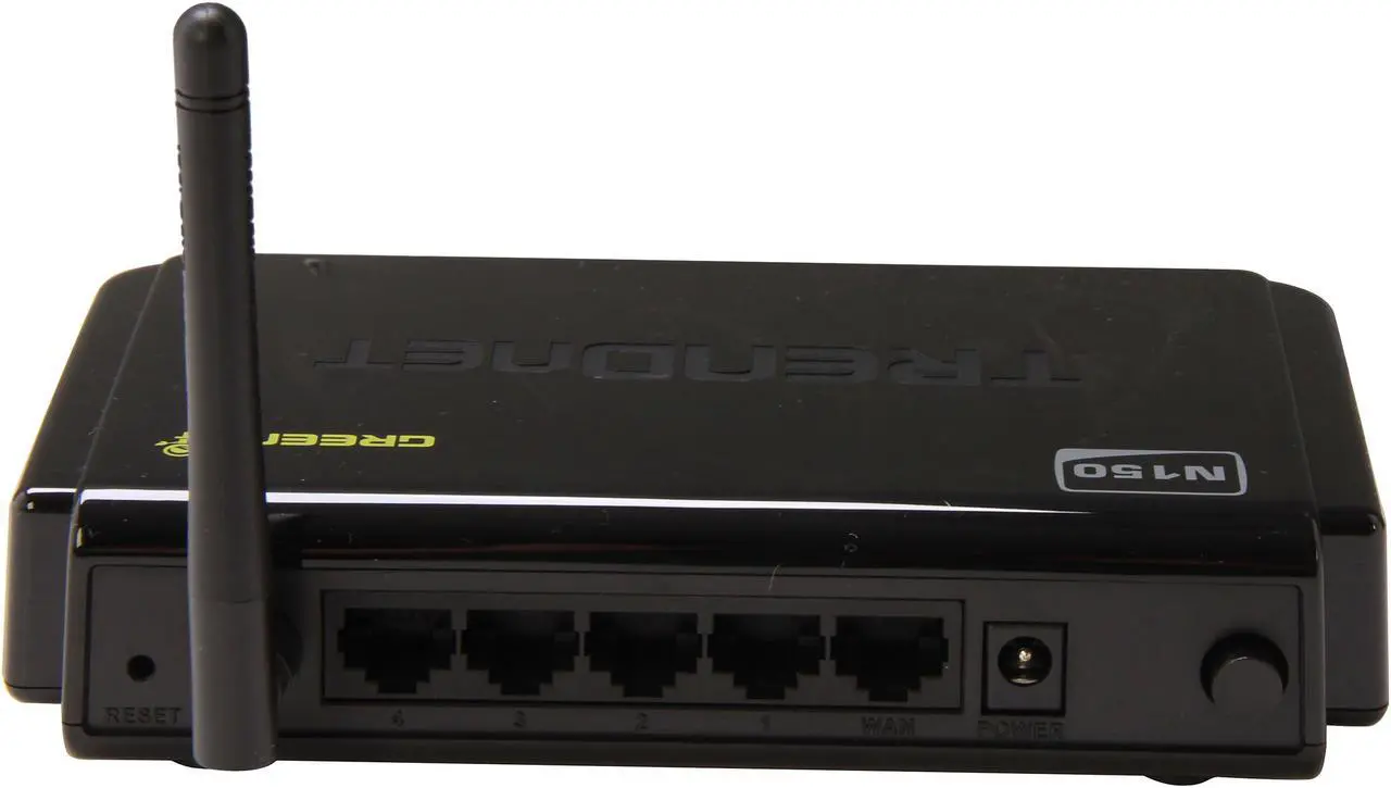 Alt view image 5 of 5 - TRENDnet TEW-712BR N150 Wireless Router IEEE 802.3/3u, IEEE 802.11b/g/n