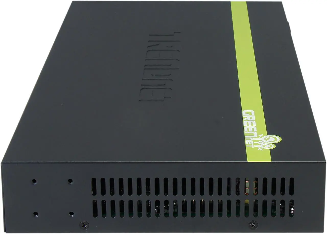 Alt view image 4 of 5 - TRENDnet 10-Port Gigabit Web Smart PoE+ Switch, 8 x PoE+ Gigabit Ports, 2 x Gigabit Ethernet Ports, 2 x Shared SFP Slots, 75W Total Power Budget, Rack Mountable, Black, TPE-1020WS