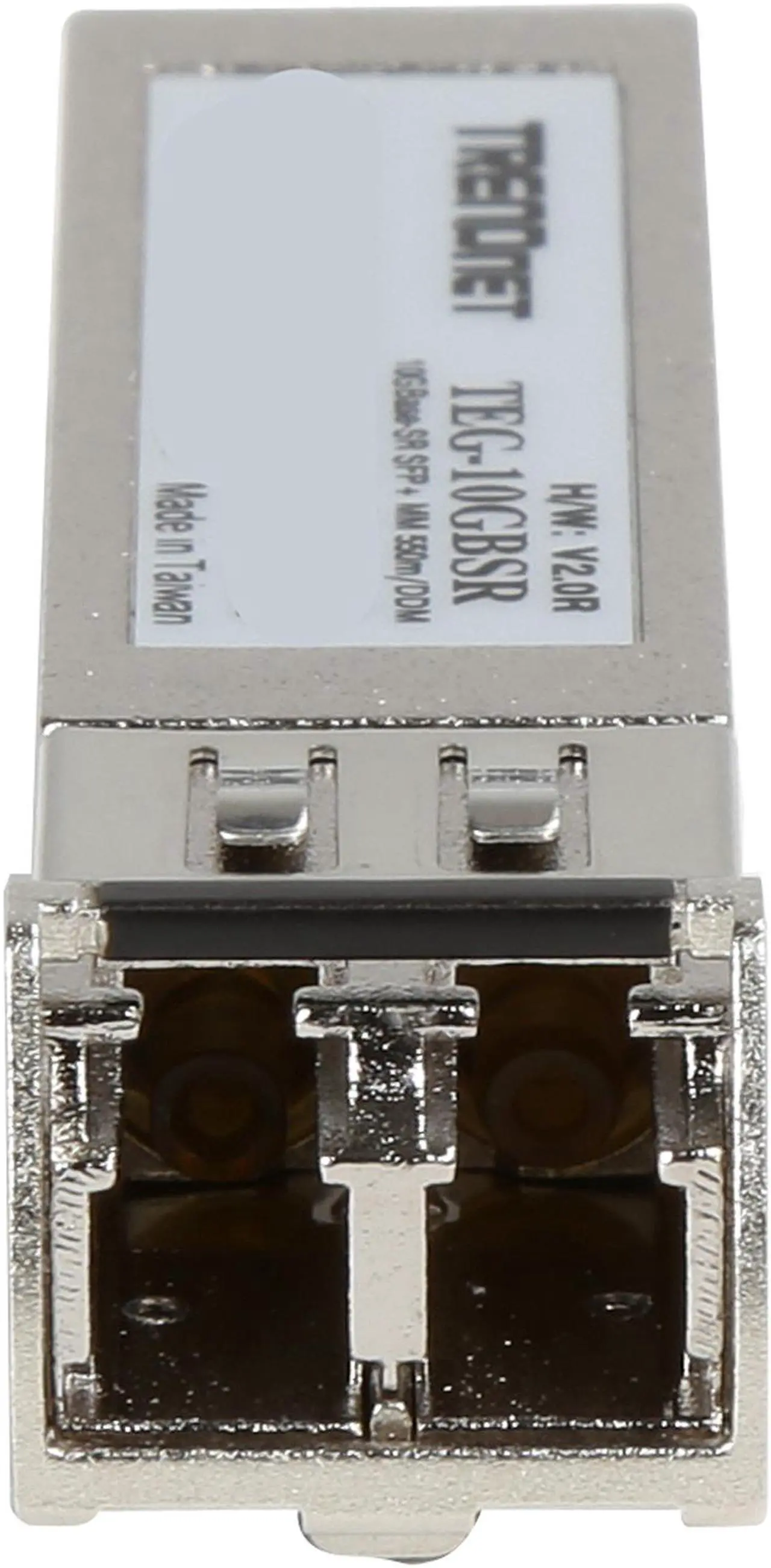 Alt view image 5 of 6 - TRENDnet SFP to RJ45 10GBASE-SR SFP+ Multi Mode LC Module, TEG-10GBSR, Up to 550 m (1,804 Ft.), Hot Pluggable SFP+ Transceiver, 850nm Wavelength, Duplex LC Connector, DDM Support