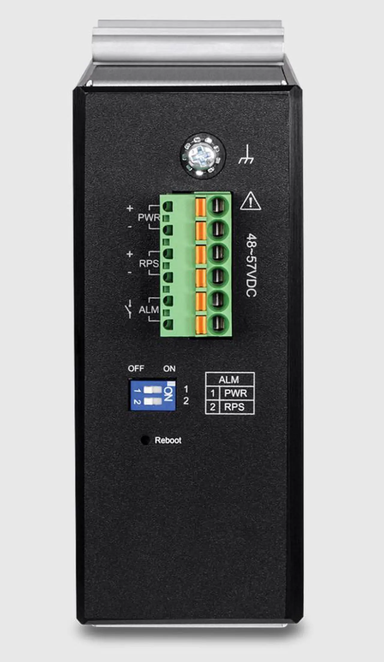Alt view image 4 of 6 - TRENDnet 12-Port Hardened Industrial Gigabit PoE+ Layer 2+ Managed DIN-Rail Switch, TI-PG1284i, 240W Power Budget, IP30 Rated, Ethernet Splitter, NDAA & TAA Compliant, Lifetime Protection, Black
