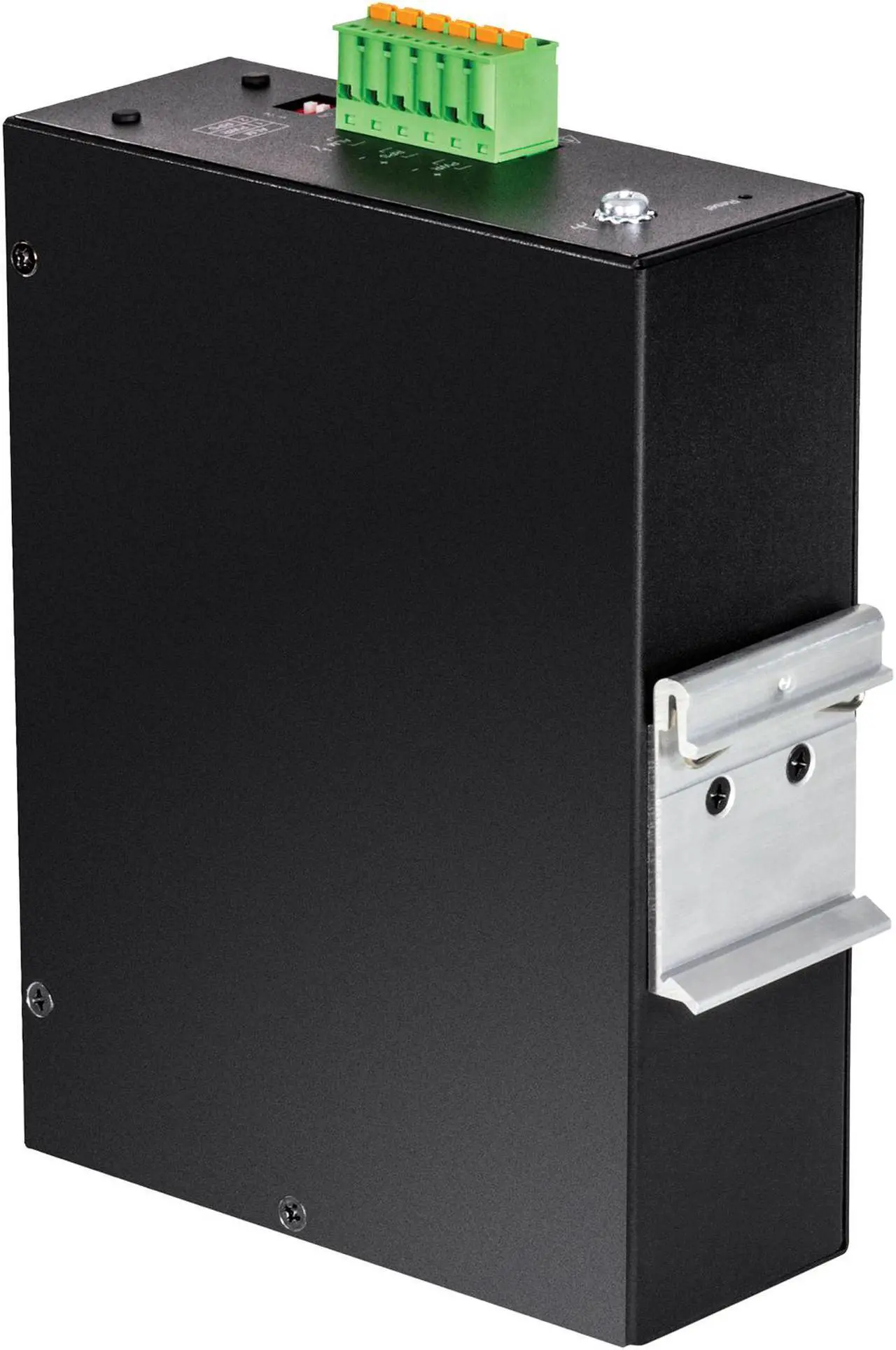 Alt view image 4 of 4 - TRENDnet, 6-Port Industrial Gigabit L2 Managed DIN-Rail Switch, 4 x Gigabit Ports, 2 x SFP Slots, DIN-Rail Mount, IP30, VLAN, QoS, LACP, STP/RSTP, Bandwidth management, TI-G642i