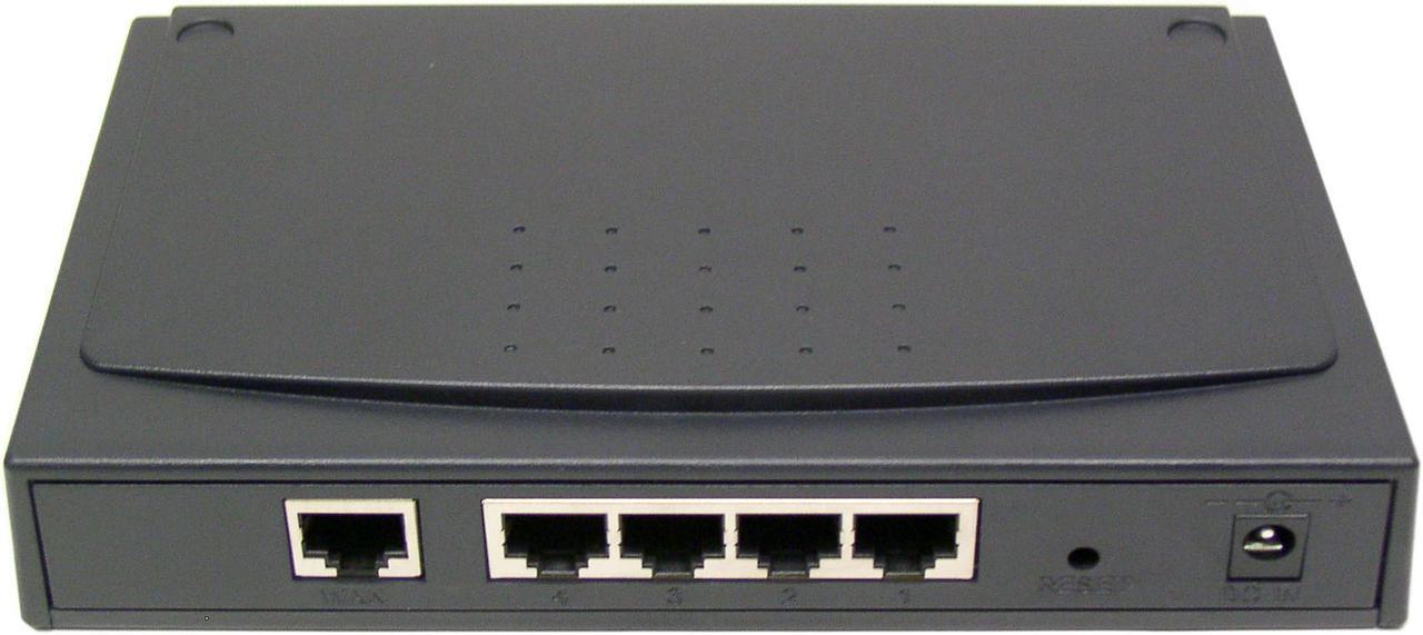 Alt view image 2 of 4 - AOpen AOR-401M Broadband Router 1 x 10/100Mbps WAN Ports 4 x 10/100Mbps LAN Ports