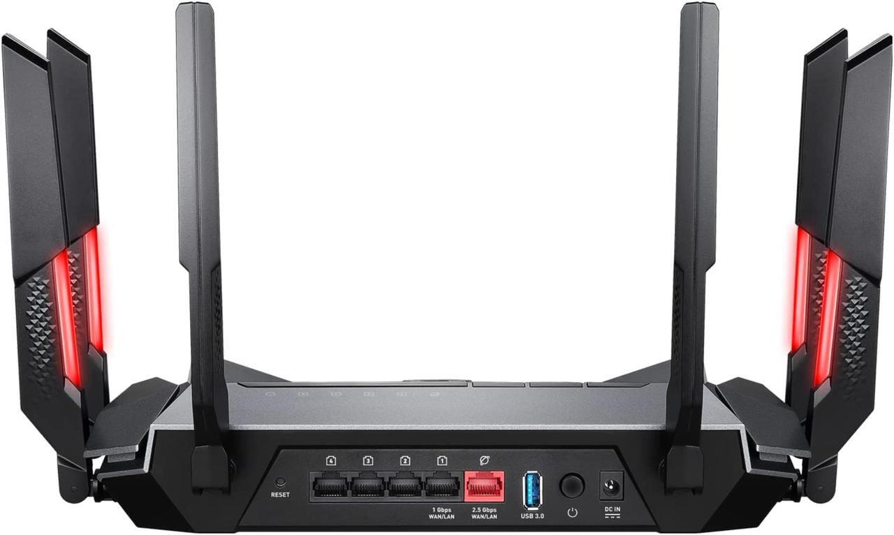 Alt view image 6 of 8 - MSI RadiX AXE6600 WiFi 6E Tri-Band Gaming Router  support 2.5GHz/5GHz/6GHz, AI QoS support