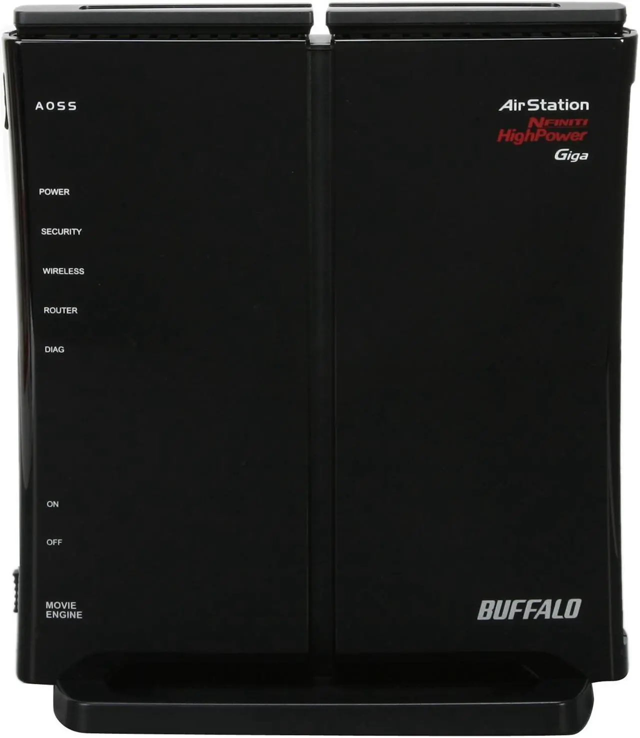 Alt view image 4 of 7 - BUFFALO AirStation HighPower N300 Gigabit Wireless Router - WZR-HP-G300NH