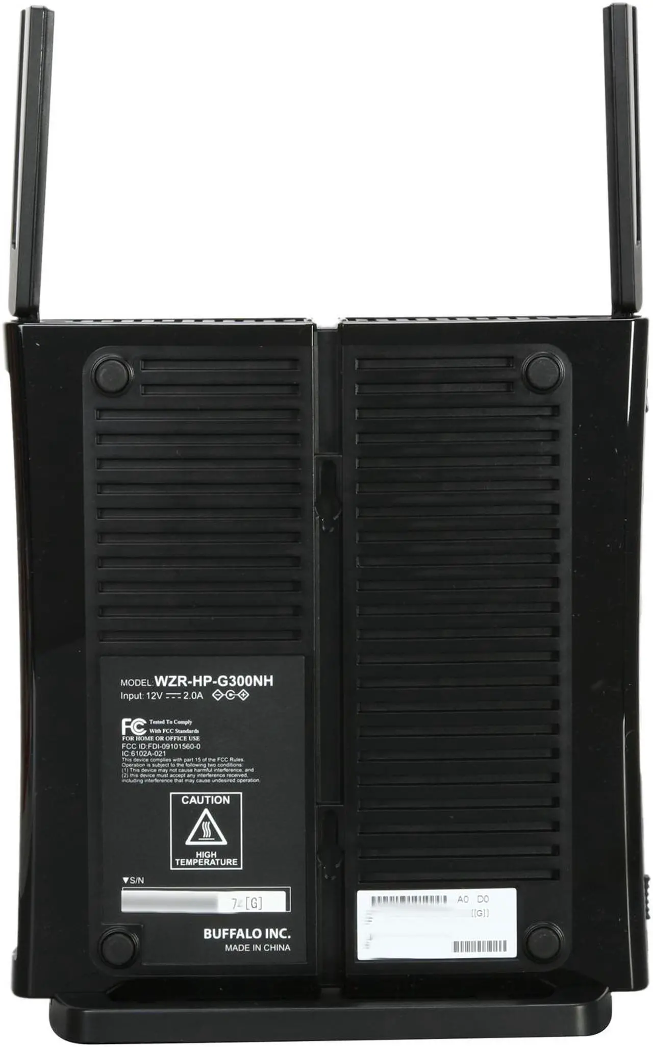 Alt view image 6 of 7 - BUFFALO AirStation HighPower N300 Gigabit Wireless Router - WZR-HP-G300NH