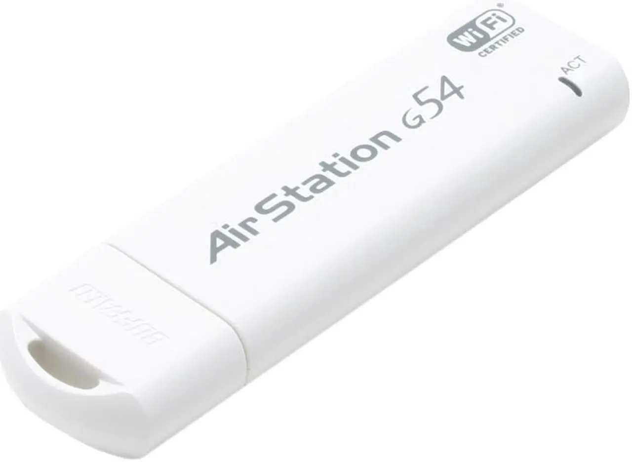 Main image of BUFFALO WLI-U2-KG54-AI Wireless Keychain Adapter IEEE 802.11b/g USB 2.0 Up to 54Mbps Wireless Data Rates