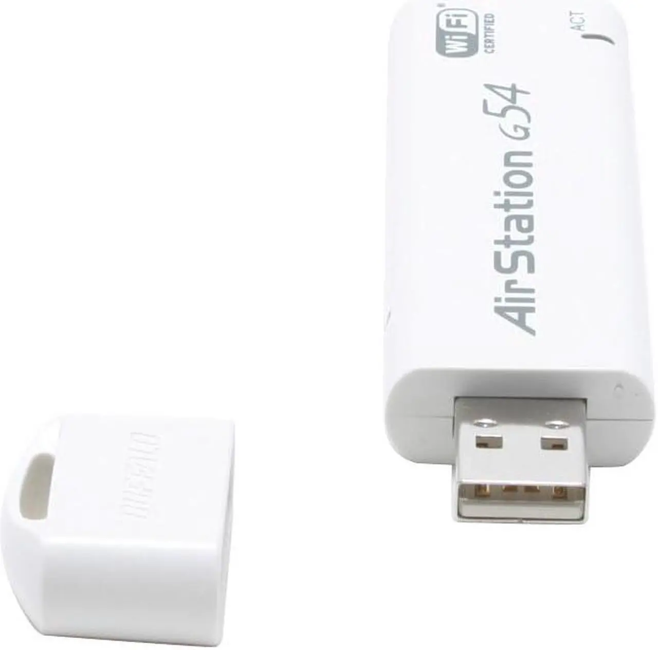 Alt view image 3 of 5 - BUFFALO WLI-U2-KG54-AI Wireless Keychain Adapter IEEE 802.11b/g USB 2.0 Up to 54Mbps Wireless Data Rates