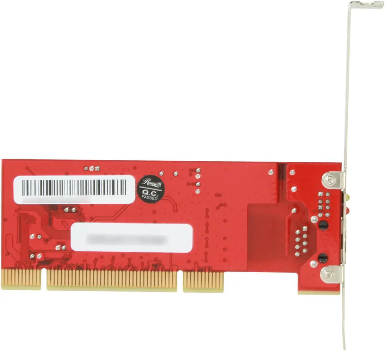 Alt view image 4 of 5 - Rosewill RC-400 Networking LAN Card With Heatsink & 4 LED indicators 10/ 100/ 1000Mbps PCI V2.2, 32/64-bit, 33/66MHz