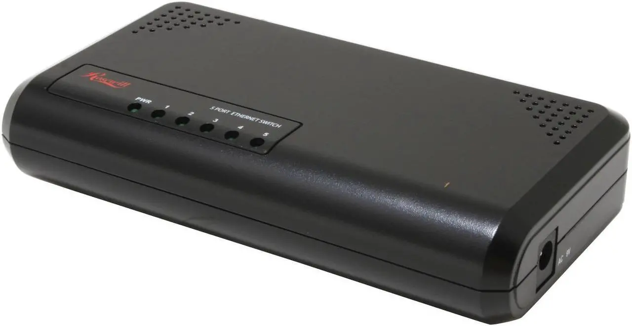 Alt view image 2 of 8 - Rosewill RC-405 SOHO Switch