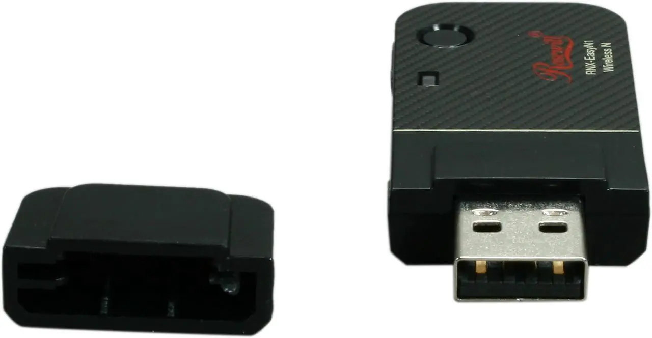 Alt view image 4 of 5 - Rosewill RNX-EasyN1 Wireless-N 4.0 Dongle (1T1R) IEEE 802.11b/g/n USB 2.0 Up to 150Mbps Data Rates WPA/WPA2 (AES, 64,128-WEP with shared-key authentication) WPS PIN, PBC (Hardware WPS Button) QoS-WMM