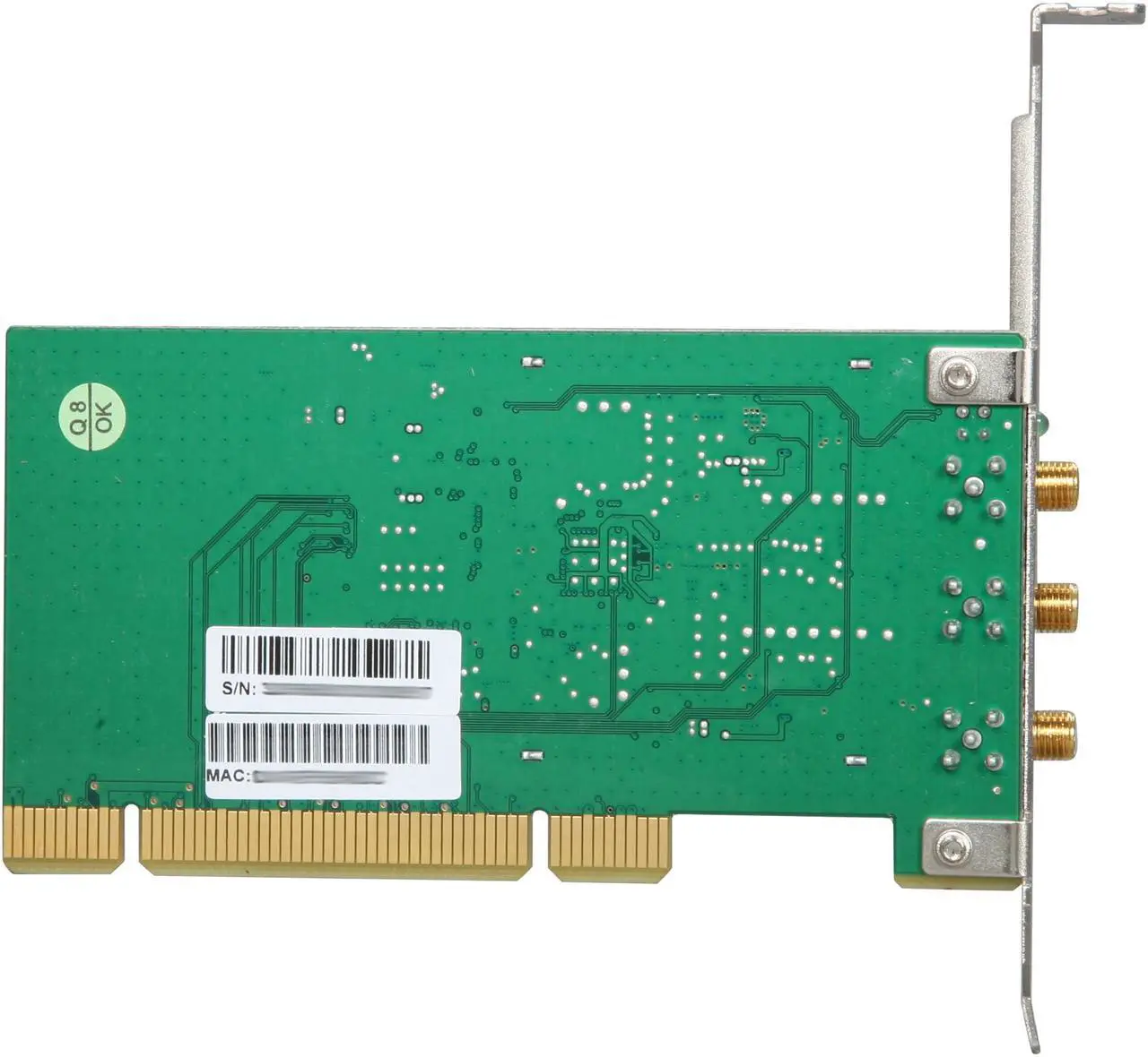 Alt view image 4 of 5 - Rosewill RNX-N300X IEEE 802.11b/g, IEEE 802.11n Draft 2.0 (PCI Interface) Wireless Adapter (2T3R) Up to 300Mbps Wireless Download Data Rates 64/128-Bit WEP, WPA PSK and WPA2 PSK (TKIP and AES)
