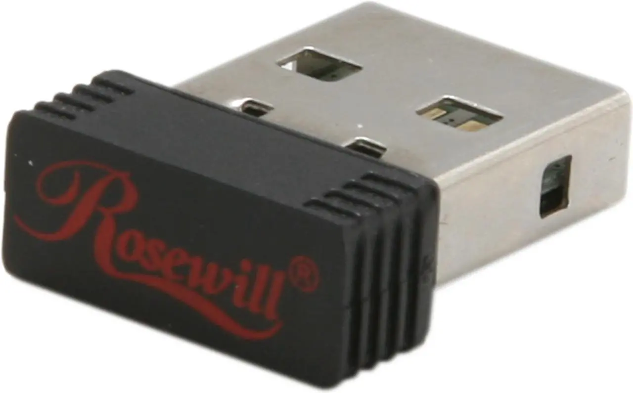Main image of Rosewill RNX-MiniN1 (RWLD-110001) Wireless-N 2.0 Dongle (1T1R) IEEE 802.11b/g/n, USB2.0 Up to 150Mbps Data Rates, WEP 64/128, WPA/WPA2, and IEEE 802.1x