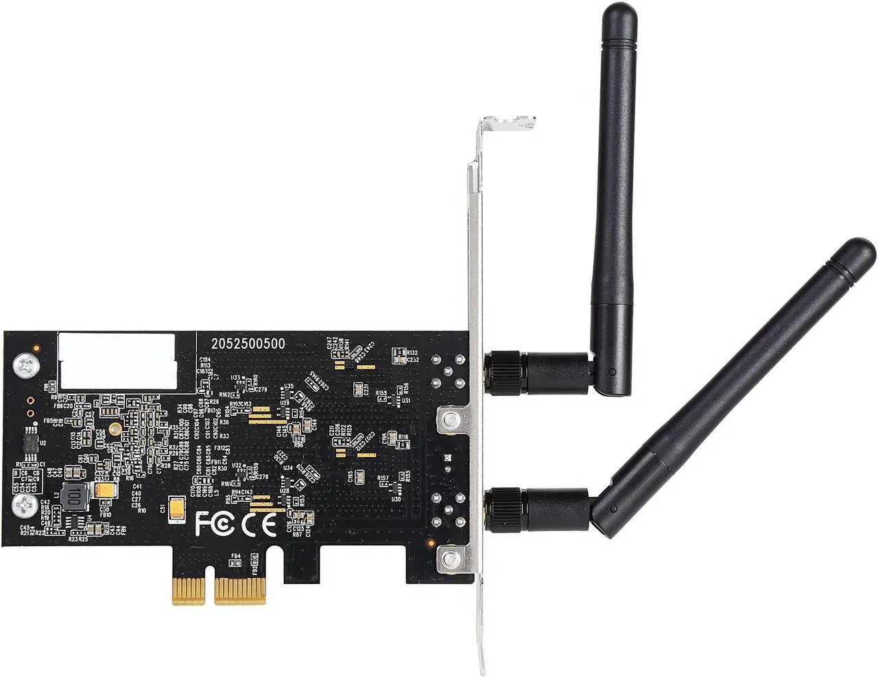 Alt view image 5 of 5 - Rosewill RNX-AC1300PCE WiFi Adapter / Wireless Adapter / PCI-E Network Card , 802.11AC Dual Band AC1300 PCI Express Network Adapter, 2.4 GHz 400 Mbps + 5 GHz 867 Mbps, Include Low-profile Bracket
