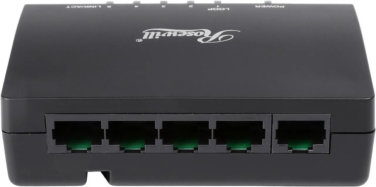 Alt view image 5 of 6 - Rosewill 5 Port Gigabit Network Switch / Ethernet Switch / Desktop Switch with 9K Jumbo Frame for Home and Small Business Users (RC-409LXv2)