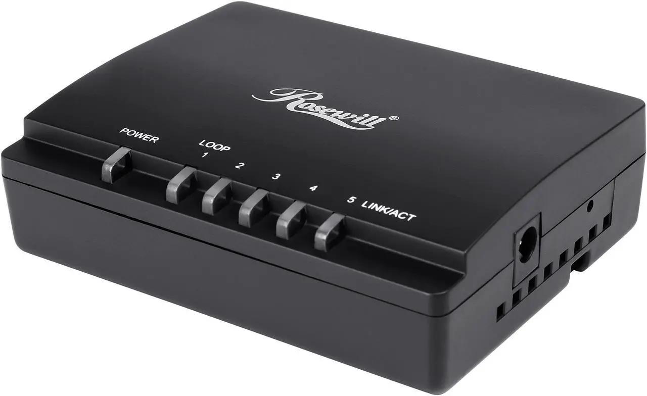 Main image of Rosewill 5 Port Gigabit Network Switch / Ethernet Switch / Desktop Switch with 9K Jumbo Frame for Home and Small Business Users (RC-409LXv2)