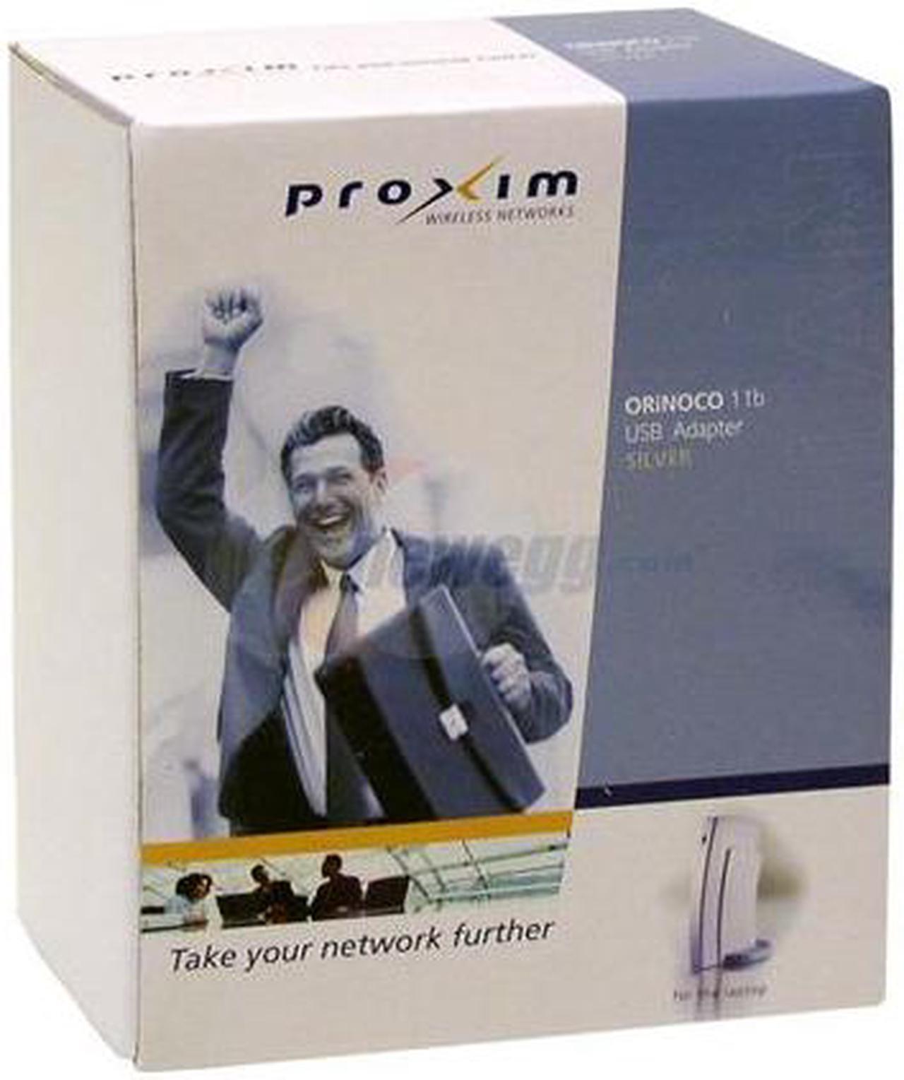 Alt view image 4 of 4 - Proxim 8425-WD Wireless Adapter Silver IEEE 802.11b USB 1.1 Up to 11Mbps Wireless Data Rates