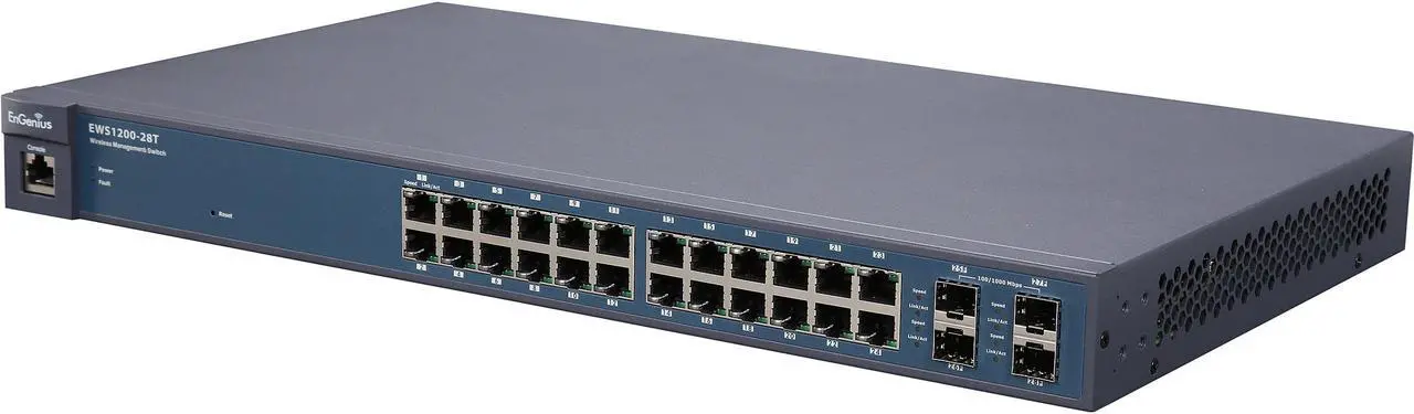 Main image of EnGenius Neutron EWS1200-28T 24-Port Managed Gigabit Smart Switch with 4 SFP ports