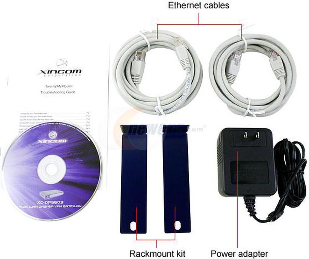 Alt view image 4 of 5 - XiNCOM XC-DPG503 Twin WAN VPN Gateway