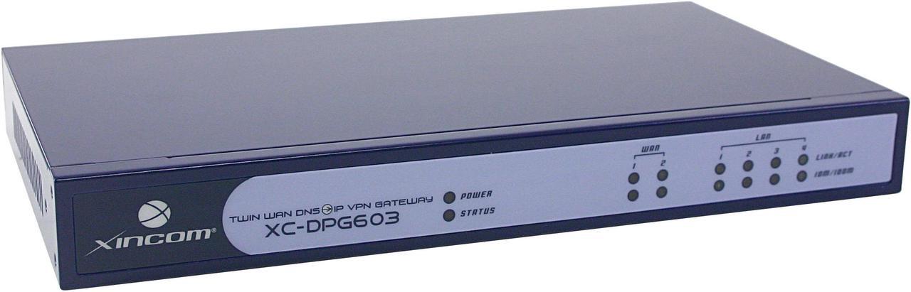 Alt view image 2 of 4 - XiNCOM XC-DPG603 Twin WAN VPN Gateway