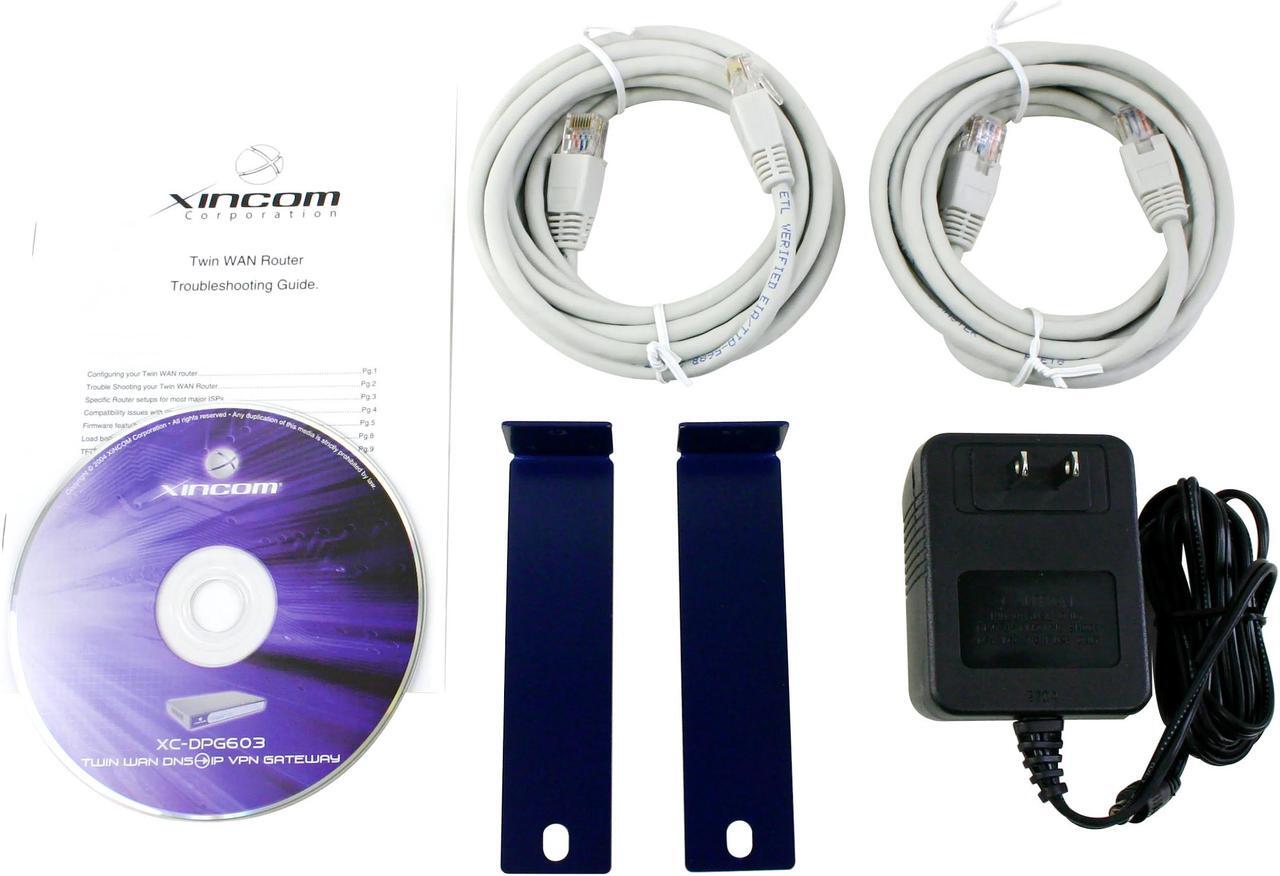 Alt view image 4 of 4 - XiNCOM XC-DPG603 Twin WAN VPN Gateway