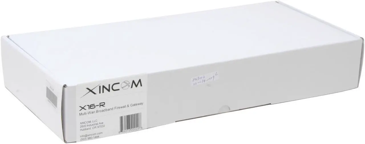 Alt view image 5 of 5 - XiNCOM X16-R 80000 Simultaneous Sessions 90 Mbps WAN Ports: 2-8 RJ-45 ports (8 maximum) 10/100 Mbps
LAN Ports: 8-14 RJ-45 ports (14 maximum),10/100 Mbps Multi-WAN Broadband Firewall & Gateway