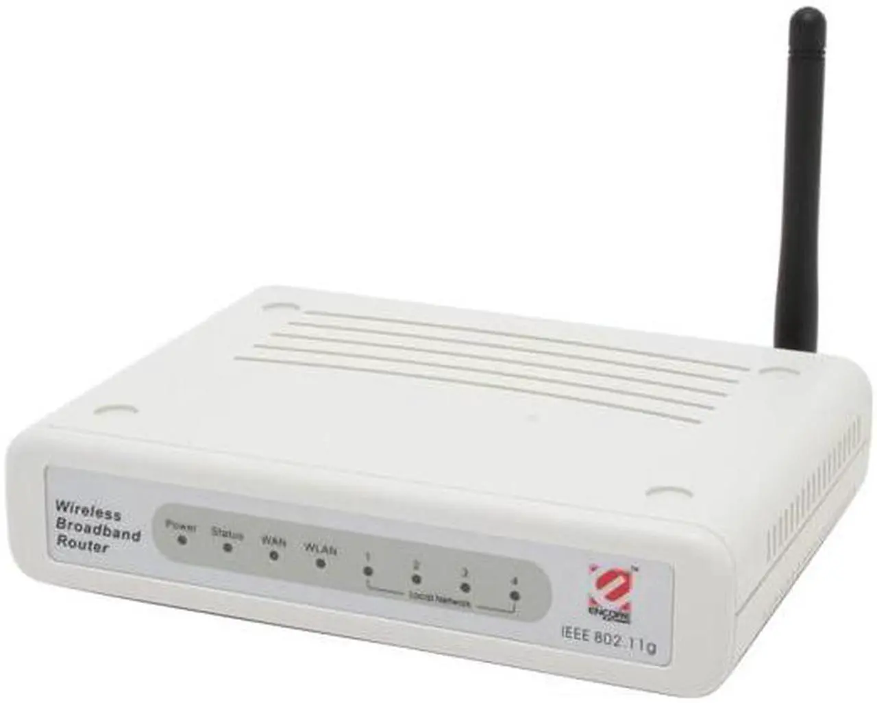 Main image of ENCORE ENHWI-G(3) 54 Mbps Broadband Wirelss Router with 4-swit IEEE 802.11b/g