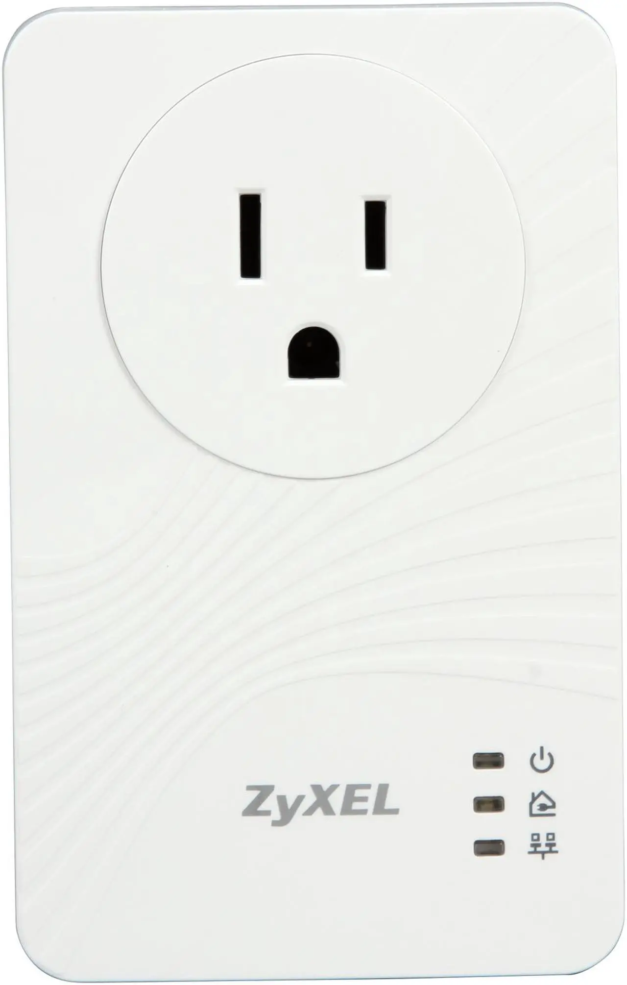 Alt view image 2 of 6 - ZyXEL PLA4111 200Mbps Mini Powerline Pass-Thru Ethernet Adapter Up to 200Mbps