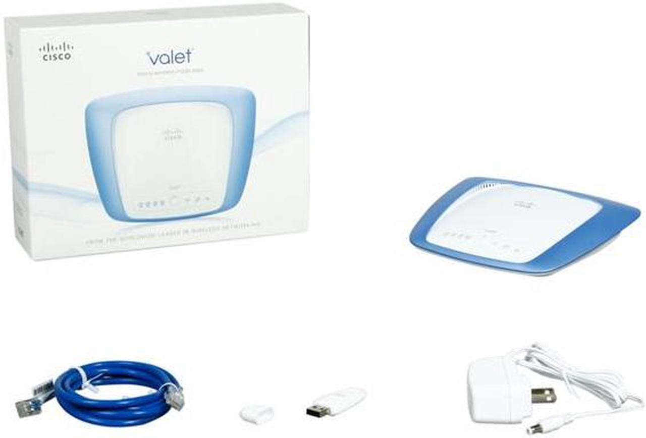 Alt view image 5 of 5 - Cisco Valet M10 802.11b/g/n Wireless HotSpot Router up to 300Mbps/ Easy setup by USB dongle inside