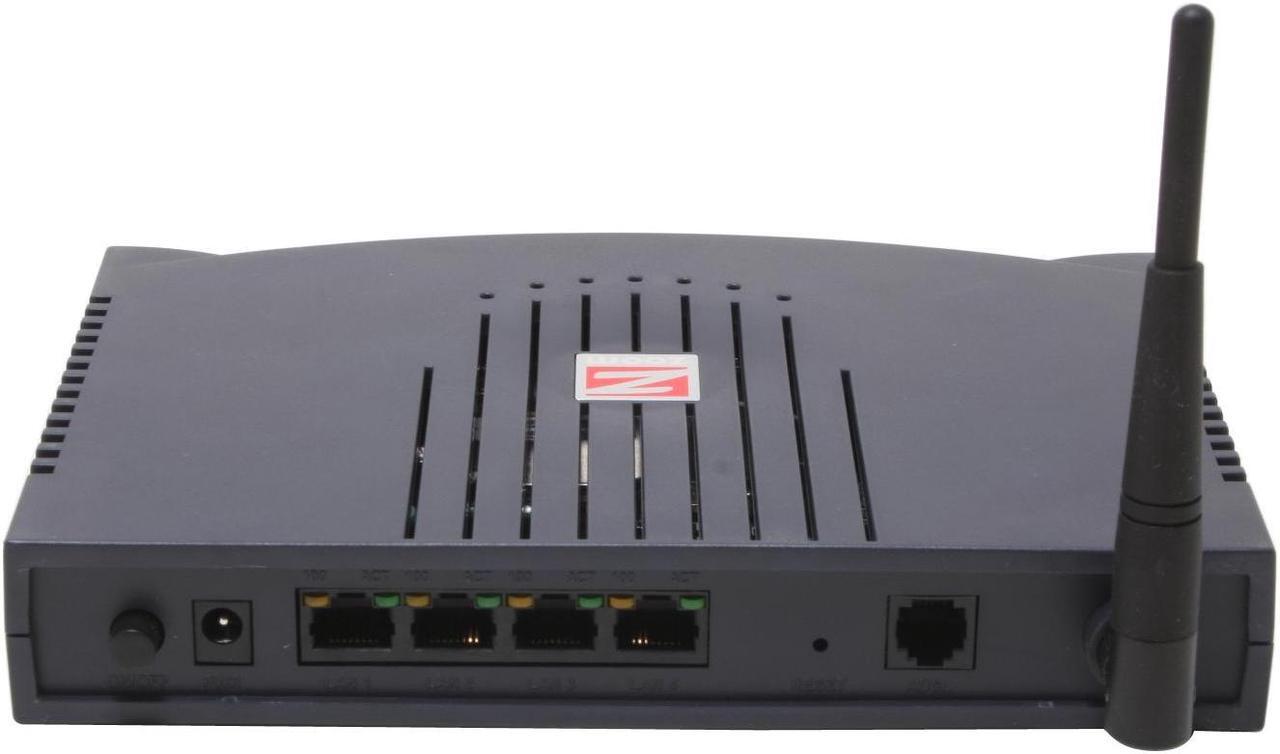 Alt view image 2 of 4 - Zoom 5590 ADSL Modem + Wireless Access Point + Router + Advanced Firewall + 4-point Switch