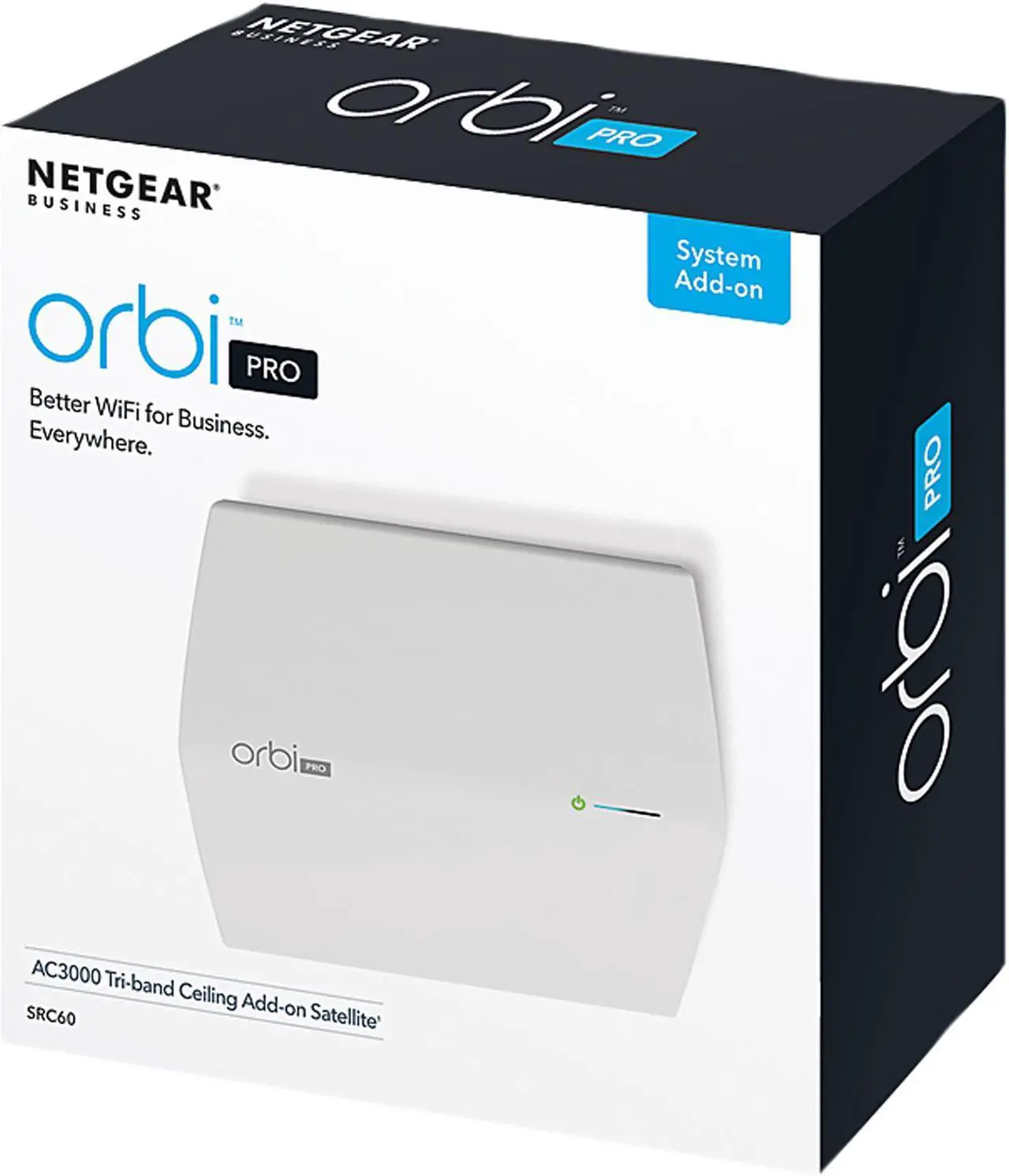 Alt view image 7 of 7 - NETGEAR Orbi Pro - AC3000 Tri-band Ceiling Add-on Satellite (SRC60)