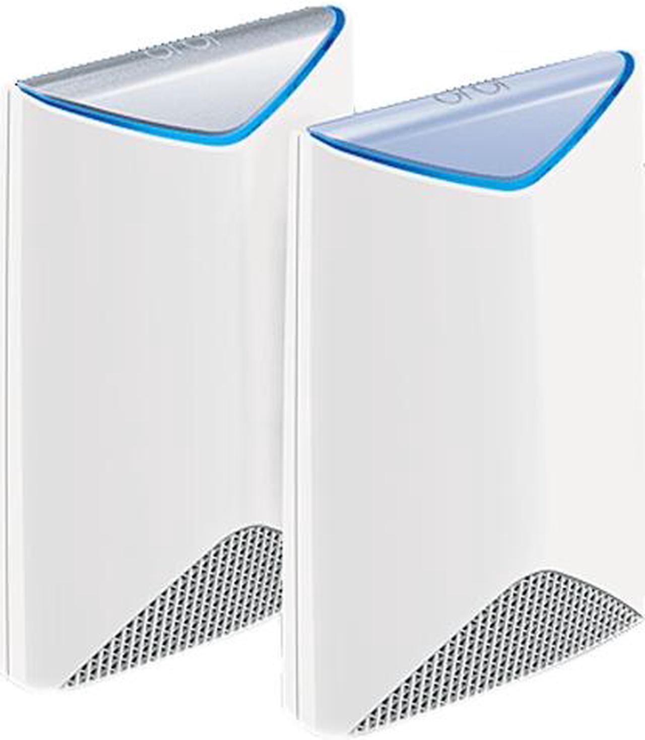 Main image of NETGEAR SRK60-100CNS Orbi Pro Tri-Band WiFi System for Business with 3Gbps Speed | 2-Pack Includes 1 Router & 1 Wall-mount Satellite to Cover up to 5,000 Sq. Ft.