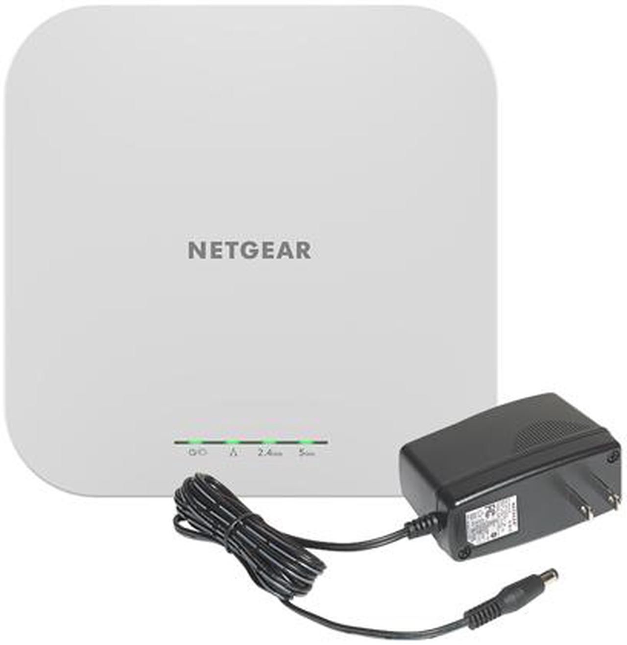 Alt view image 2 of 9 - NETGEAR AX1800 Dual Band PoE Multi-Gig Insight Managed WiFi 6 Access Point with Power Adapter | WAX610PA