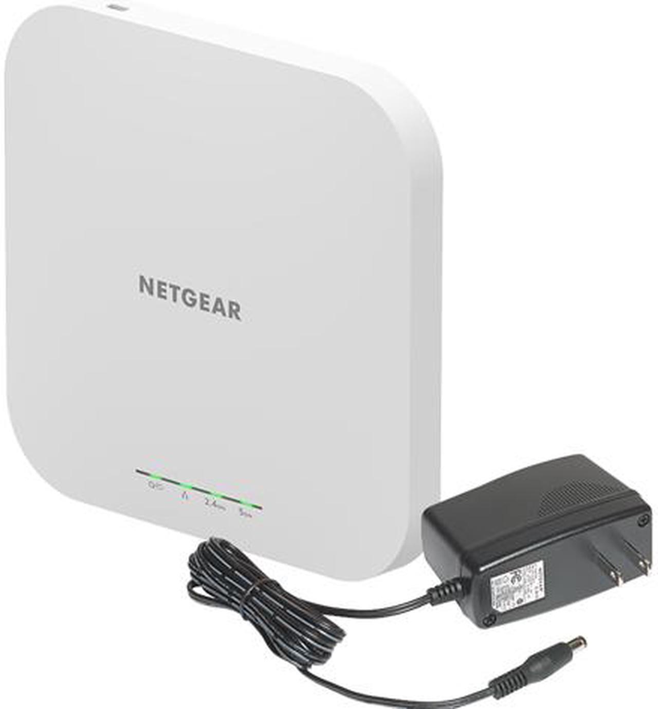 Main image of NETGEAR AX1800 Dual Band PoE Multi-Gig Insight Managed WiFi 6 Access Point with Power Adapter | WAX610PA