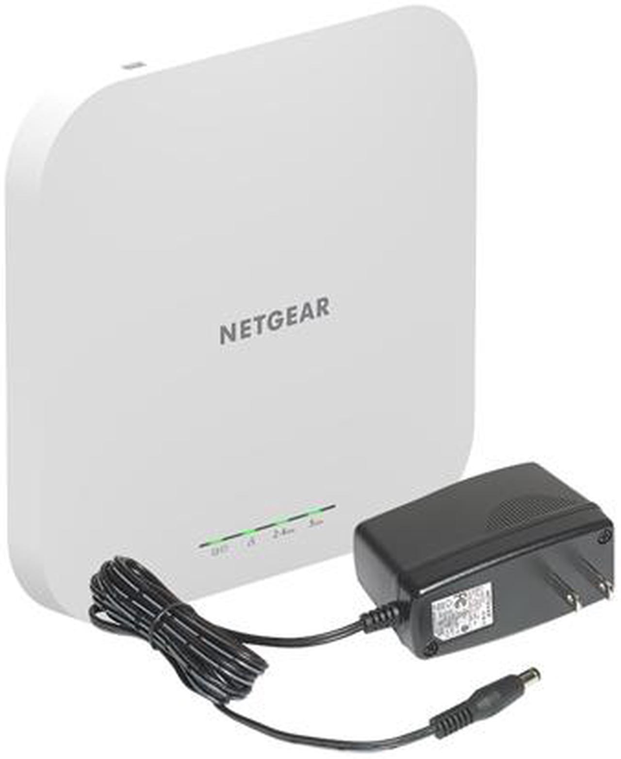 Alt view image 3 of 9 - NETGEAR AX1800 Dual Band PoE Multi-Gig Insight Managed WiFi 6 Access Point with Power Adapter | WAX610PA