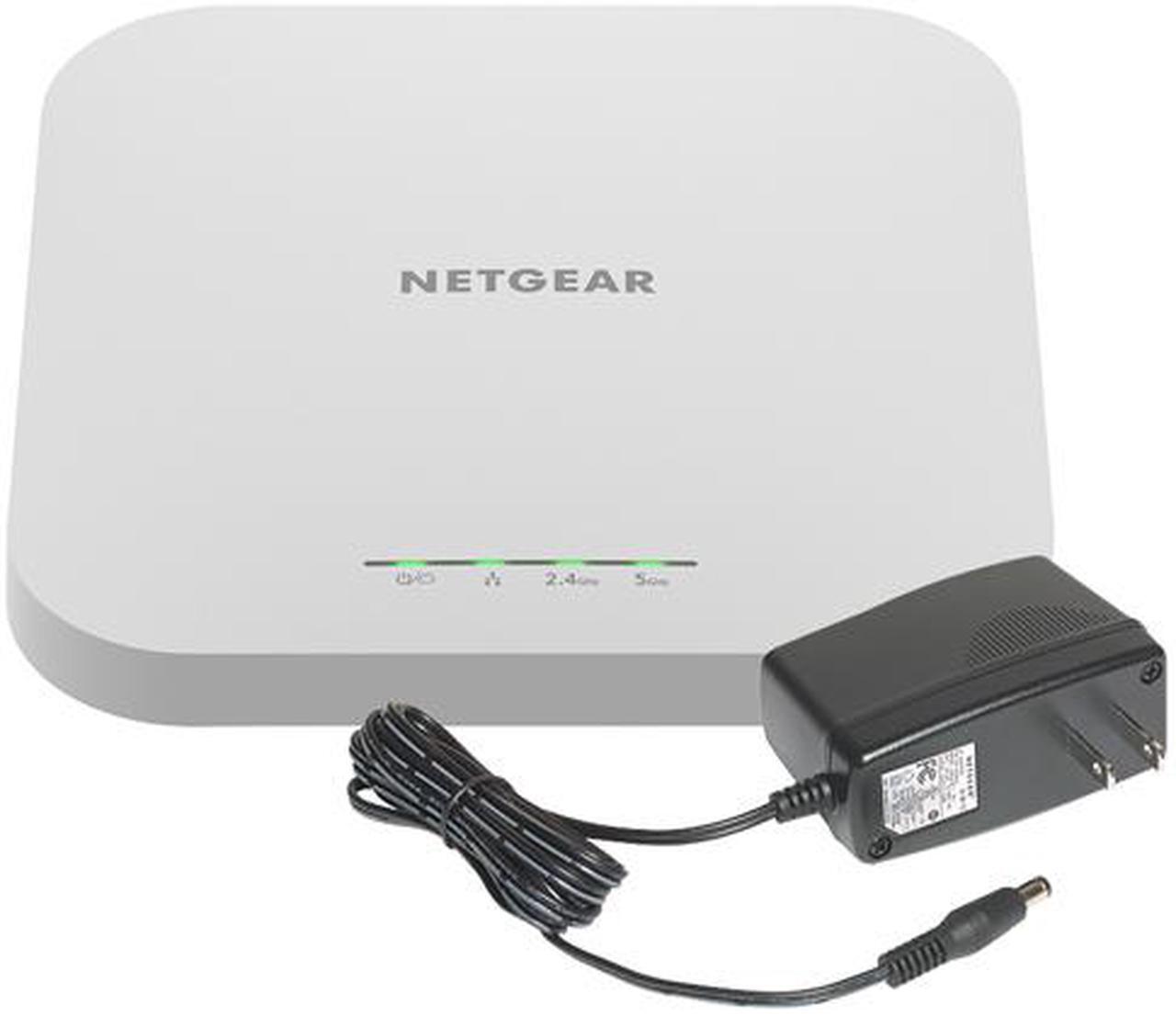 Alt view image 4 of 9 - NETGEAR AX1800 Dual Band PoE Multi-Gig Insight Managed WiFi 6 Access Point with Power Adapter | WAX610PA