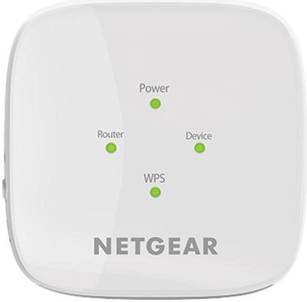 Alt view image 2 of 5 - Netgear EX2800-100CNS AC750 Dual-band WiFi Range Extender, 750Mbps, Wall-plug, Internal Antenna White, Coverage up to 1200 sq.ft. and 20 Devices