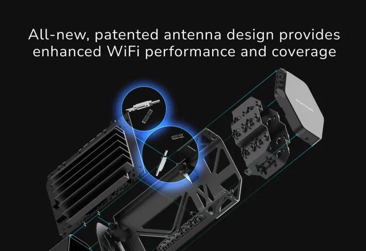 Alt view image 5 of 6 - Netgear Nighthawk WiFi 7 Router RS300, 9.3Gbps