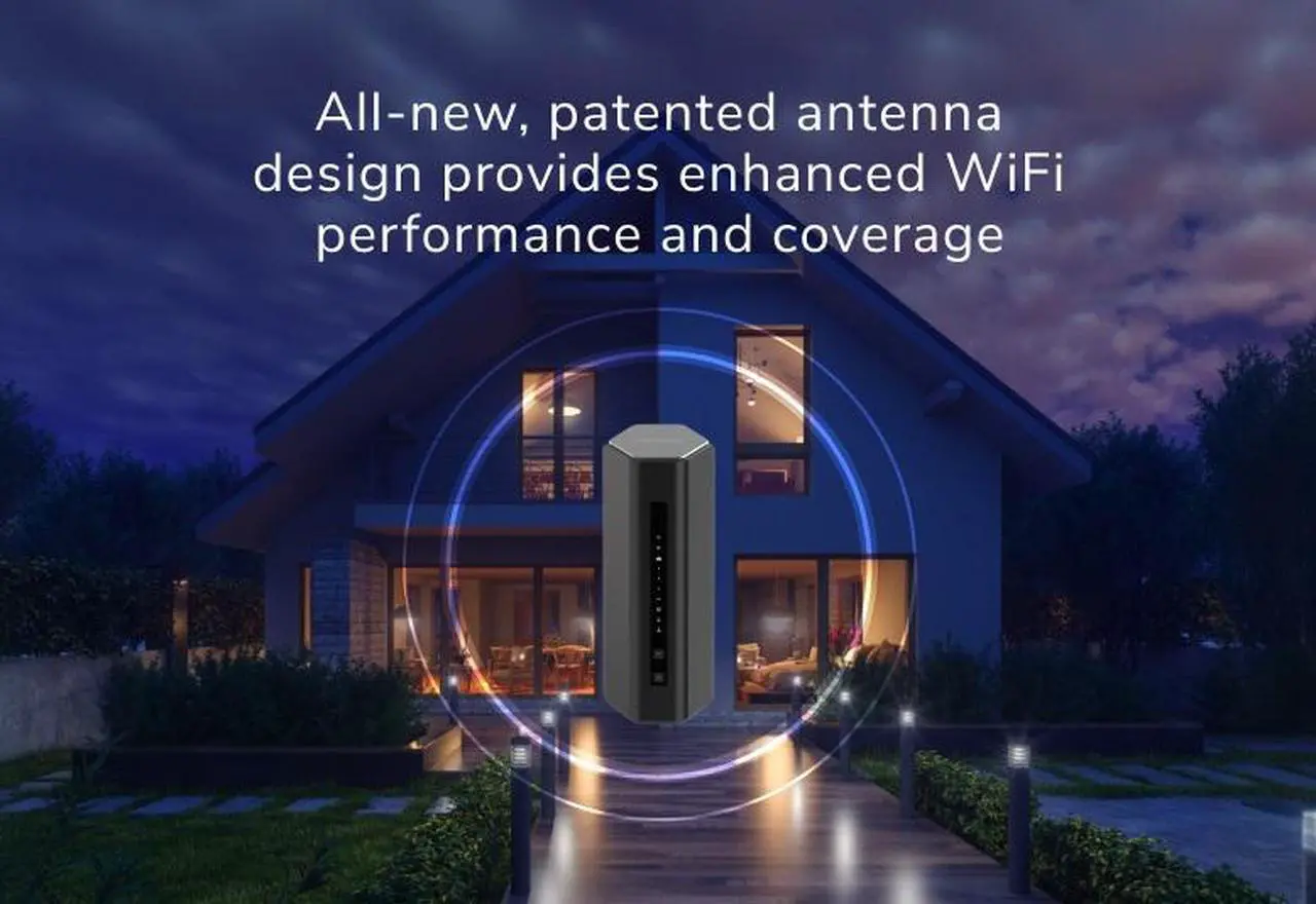 Alt view image 4 of 5 - NETGEAR Nighthawk WiFi 7 Router RS200, 6.5Gbps