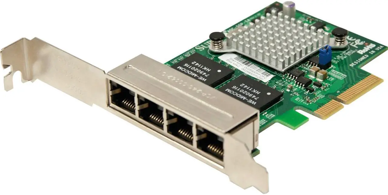 Main image of Supermicro The Compact and Feature-Rich 4-Port Ethernet Controller