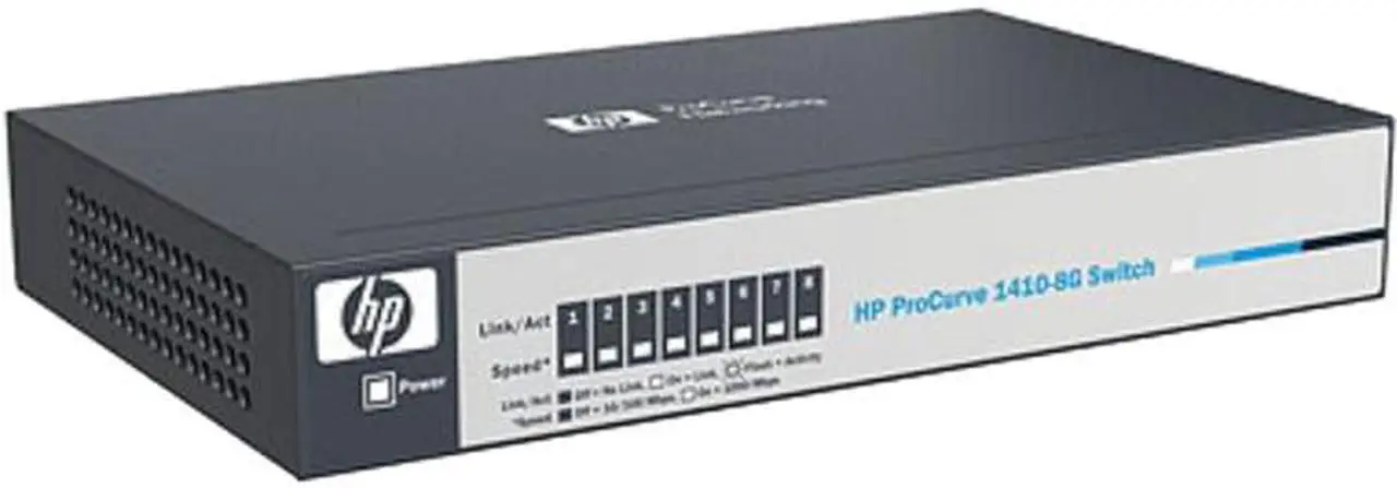 HP Smart Buy 1410-8G 8-port Unmanaged Gigabit Switch (J9559AS#ABA ...