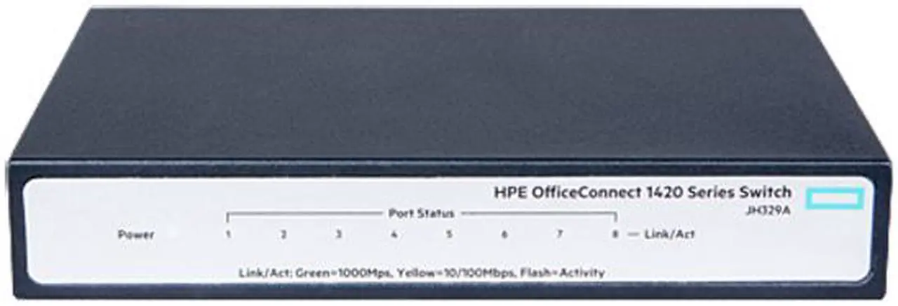 Alt view image 2 of 4 - HPE OfficeConnect 1420 8G Switch (JH329A)