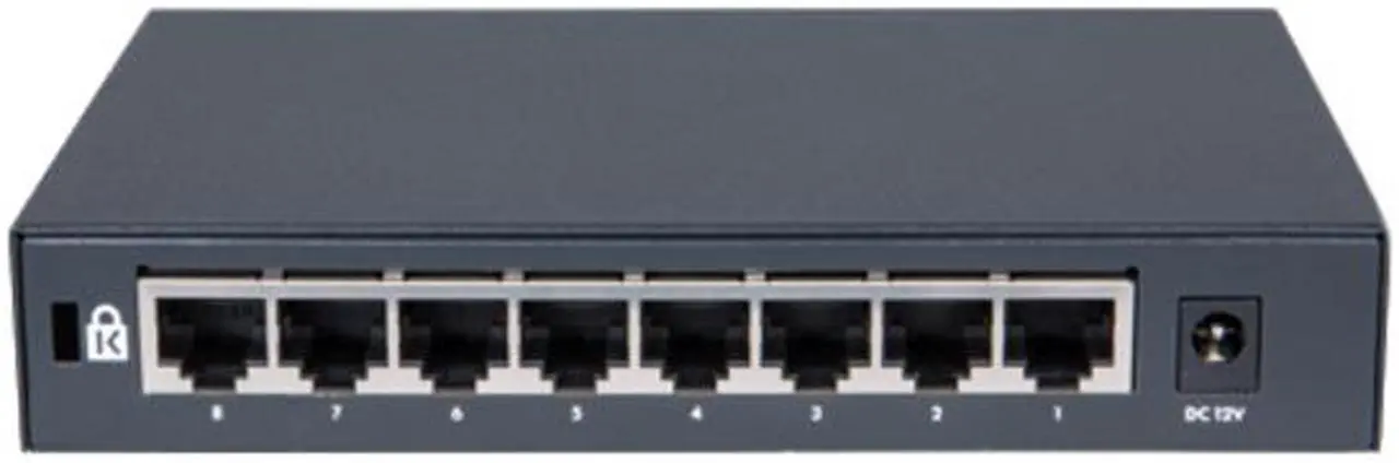 Alt view image 4 of 4 - HPE OfficeConnect 1420 8G Switch (JH329A)