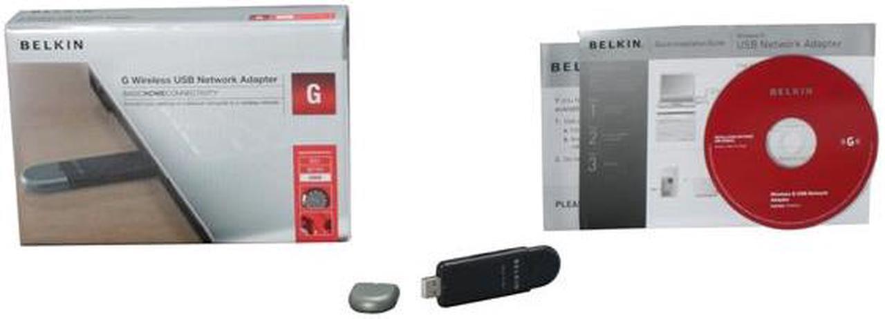 Alt view image 4 of 4 - BELKIN F5D7050 Wireless G Network Adapter IEEE 802.11g USB 2.0 Up to 54Mbps Wireless Data Rates