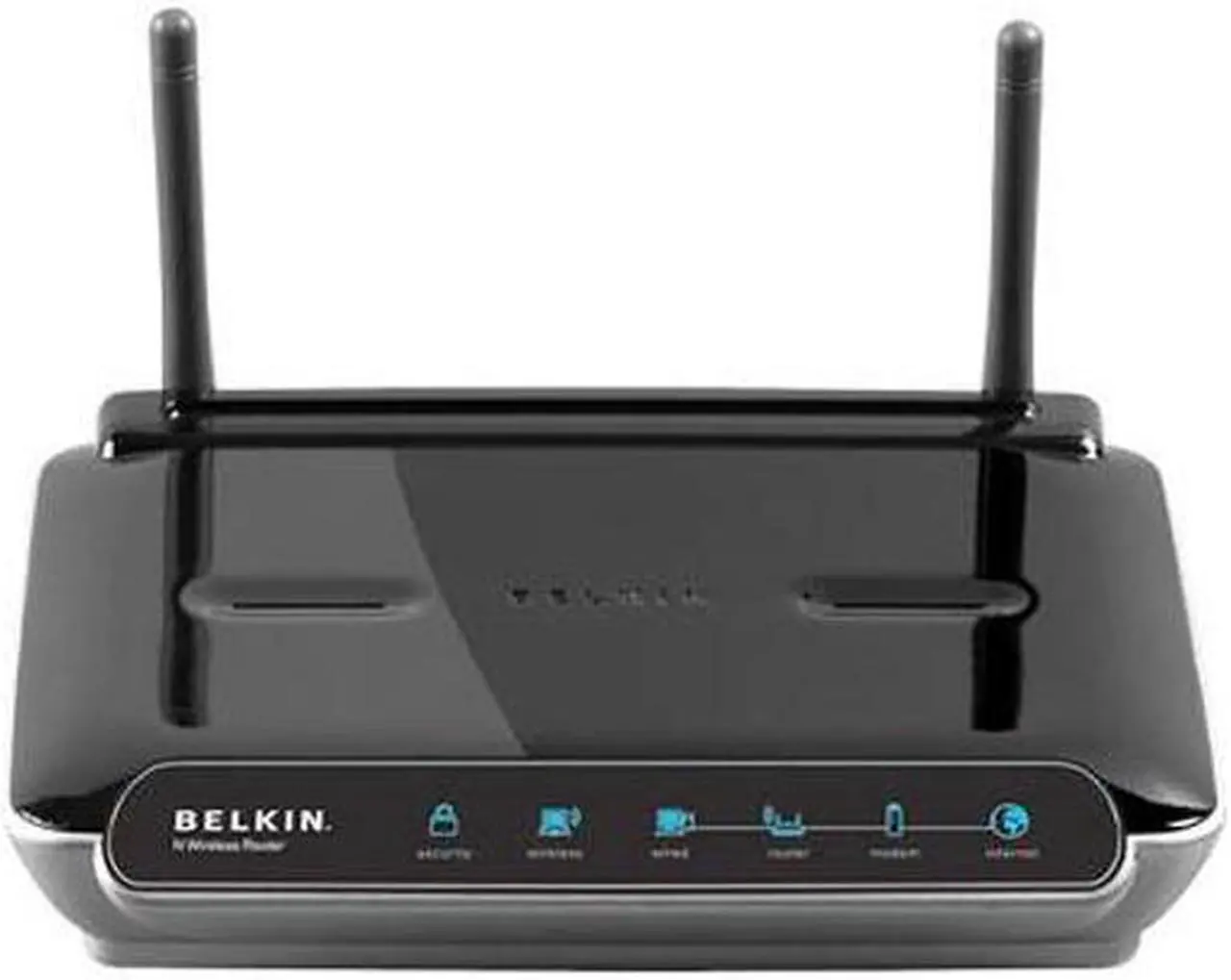 Alt view image 2 of 6 - BELKIN F5D8233-4 N Wireless Router IEEE 802.11b/g, IEEE 802.11n Draft