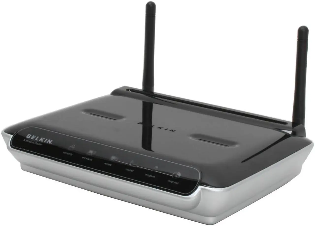 Main image of BELKIN F5D8233-4 N Wireless Router IEEE 802.11b/g, IEEE 802.11n Draft